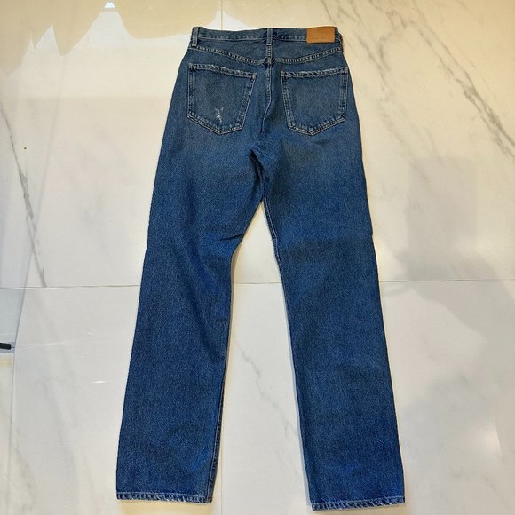 Citizens of Humanity Eva Distressed High-Rise Straight-Leg Baggy Jeans - Picture 16 of 16